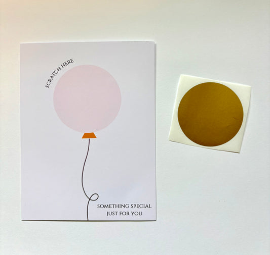 Birthday Scratch Card